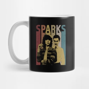 My Favorite Sparks Retro-Style Fan Art Design Mug